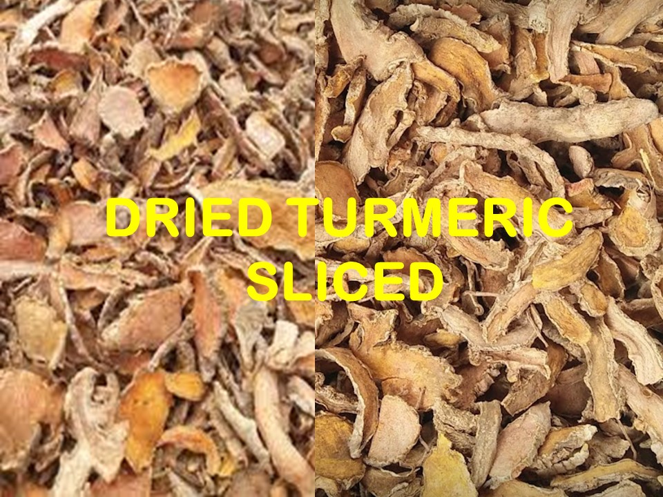 DRIED TURMERIC SLICED - AGRO RAYA - 02B